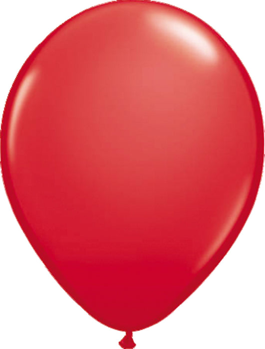 Ballonnen 100st. Rood metallic