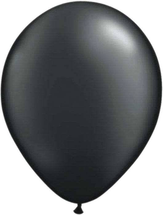 Ballonnen 100st. Zwart metallic