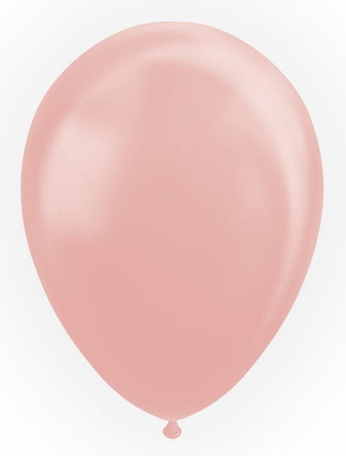 Ballonnen 10st. Rosé Goud metallic