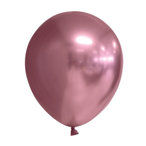 Ballonnen 10 st. chrome pink