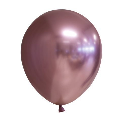 Ballonnen 10 st. chrome rosé goud
