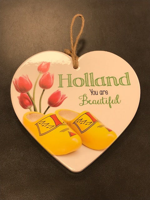 Hartje Holland - Klompen/tulpen