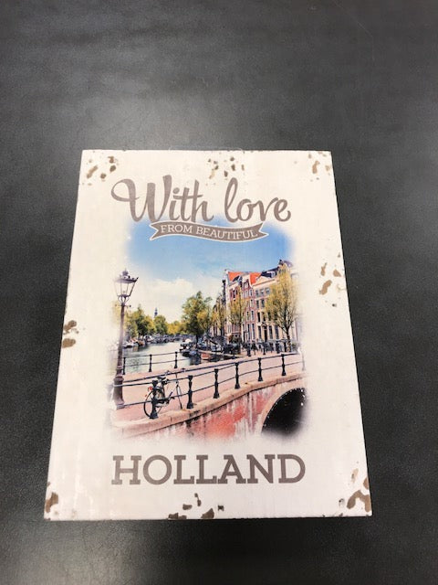 Houten deco Holland - With love