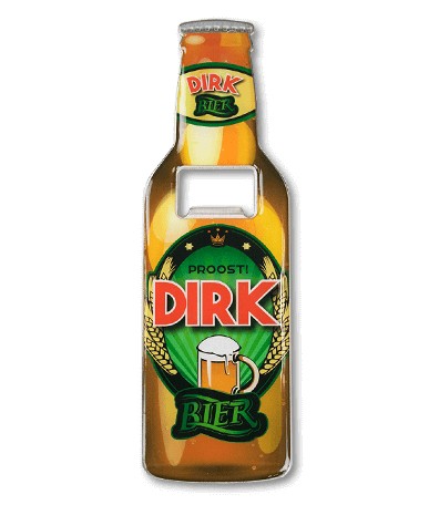 Magneet fles opener - Dirk