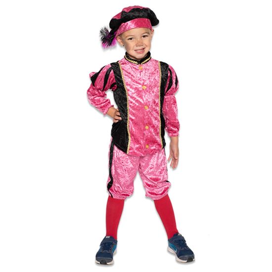 Piet kind Bambino mt.128 roze/zwart