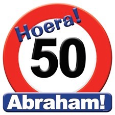 Verkeersbord 50 Abraham