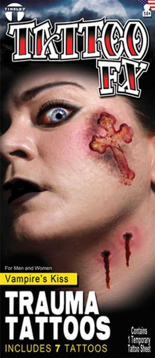 Wond tattoo Vampire Kiss