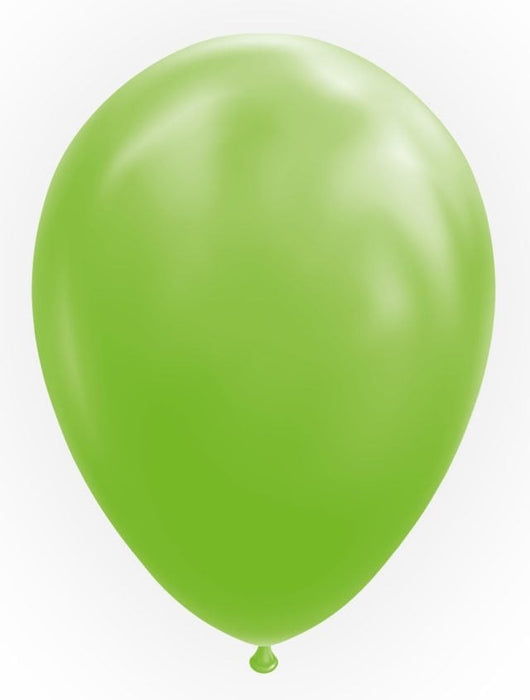 Ballonnen 100st. Limegroen standaard