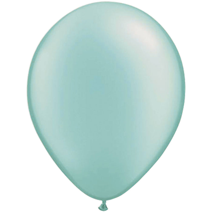 Ballonnen 100st. Turquoise standaard