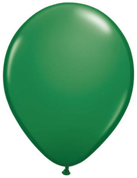 Ballonnen 10st. Donker Groen metallic