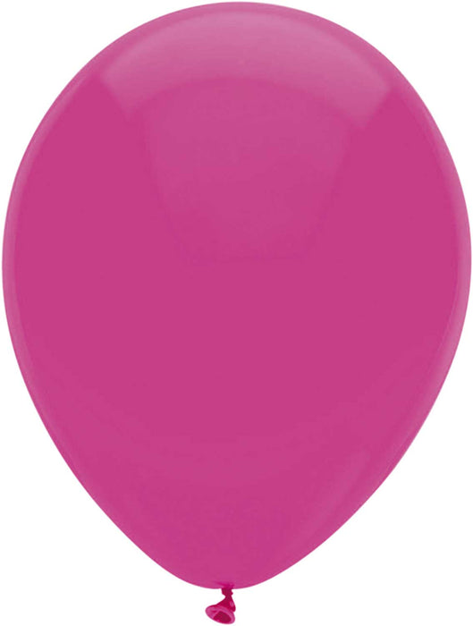 Ballonnen 10st. Donker Roze standaard