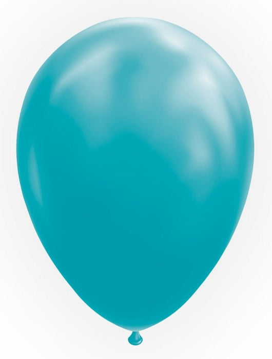 Ballonnen 10st. Turquoise standaard