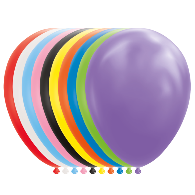 Ballonnen 25st. assorti standaard