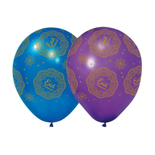 BallonnenEidMubarakgekleurd6st__1