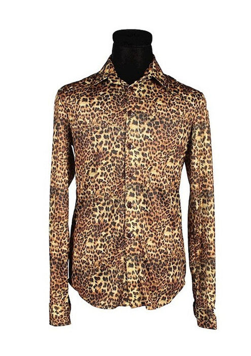 Blouse heer panter mt. L