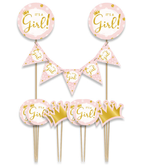 Cake toppers - It's a girl