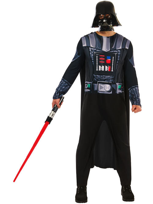 Darth Vader mt. L (jumpsuit, cape, masker)