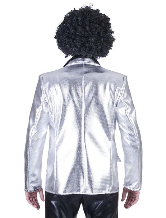 Disco fever jas zilver mt. 56-58
