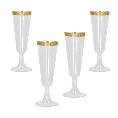 Flutessparklingmetgoudenrand(plasticsetvan4st)__1