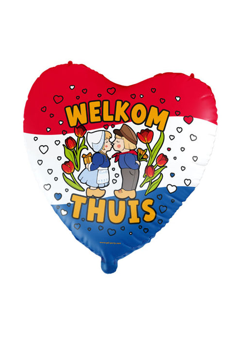 Folieballon - Welkom thuis (60cm)