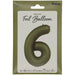 Folieballon86cmOlivegreen6__2