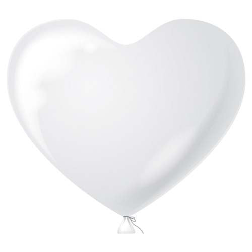 HartBallonwit8stuks30cm__1