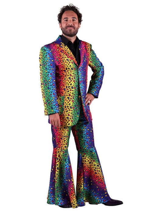 Hippie kostuum Broadwayne coloured mt. XXL
