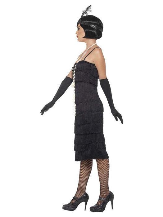 Jurk Flapper 20s zwart mt. L