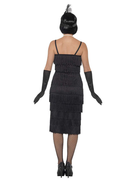 Jurk Flapper 20s zwart mt. L