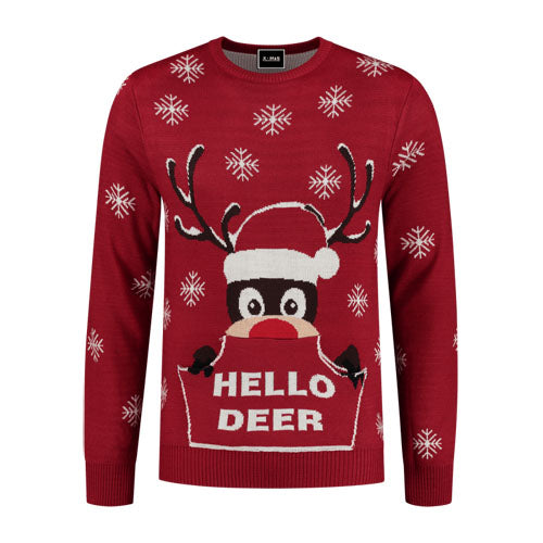 KersttruiRudolphHelloDeermtXXL__1