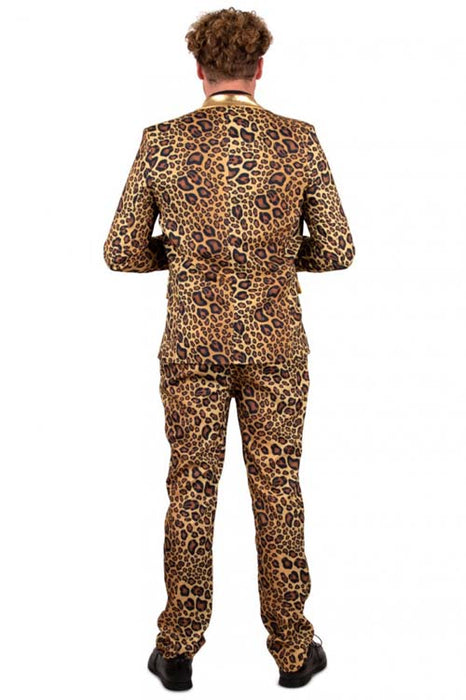 Kostuum panter 3dlg mt. 48