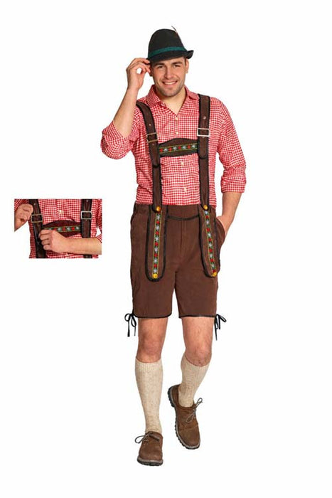 LederhoseJohanndonkerbruinkortmt3XLverstelbaar__1