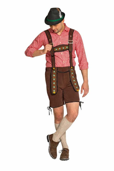 LederhoseJohanndonkerbruinkortmt3XLverstelbaar__3