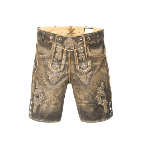 Lederhose Retro kort mt.58