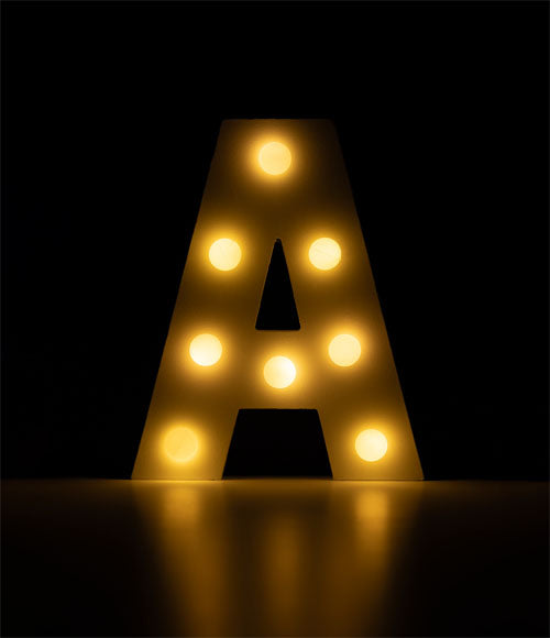 Light Letters - A