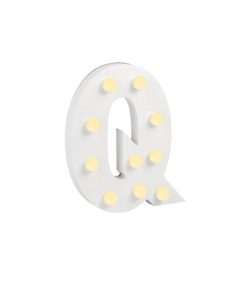 Light Letters - Q