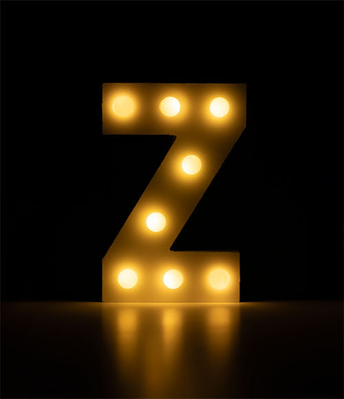 Light Letters - Z
