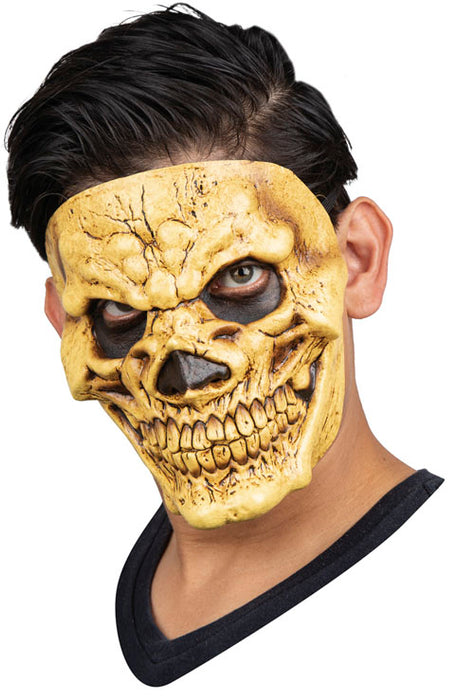 Masker rubber Skull Tan 3a