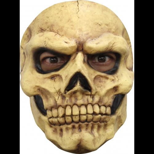 Masker rubber Skull Tan