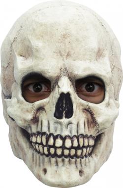 Masker rubber Skull White 2
