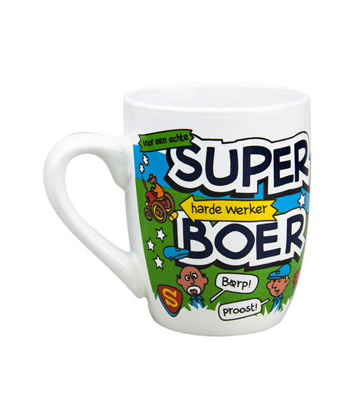 Mok Cartoon Superboer