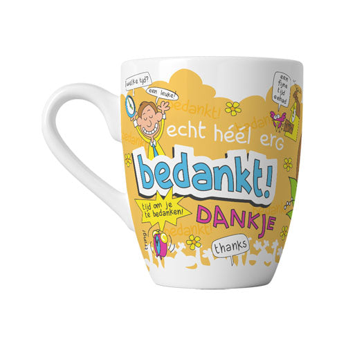 Mok cartoon Fijne tijd