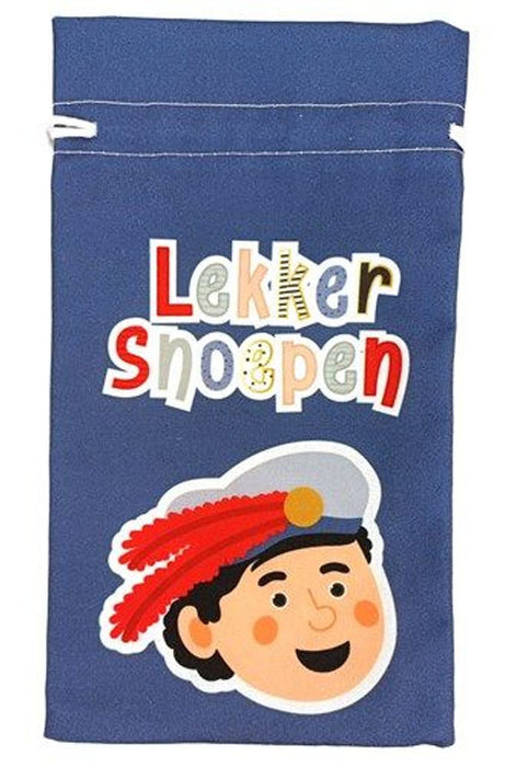 Pepernotenzakje Lekker Snoepen Piet (15x25cm)