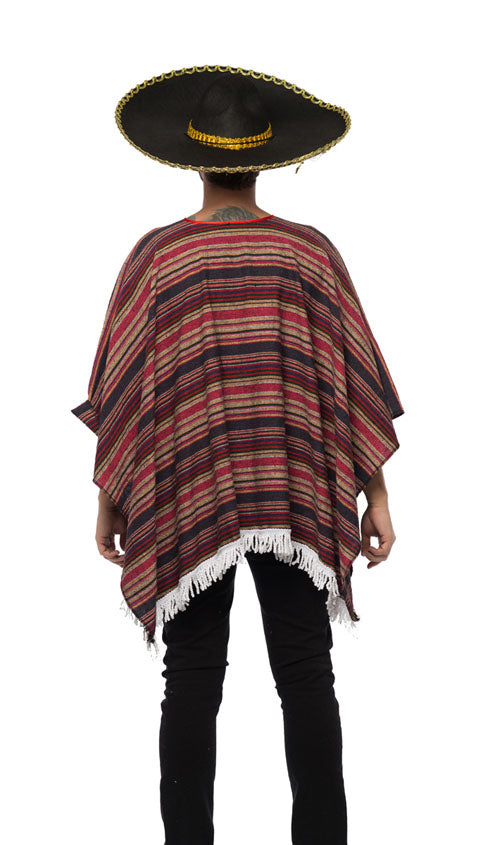 PonchoMexicaandeluxegewevenonesize__2