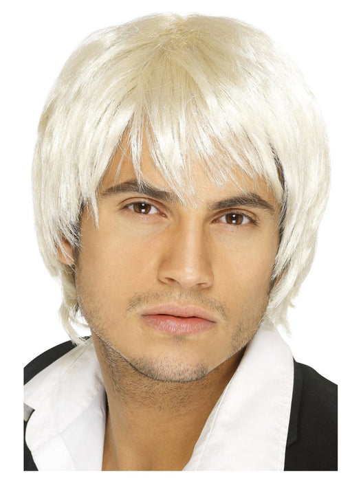 Pruik Boy band blond