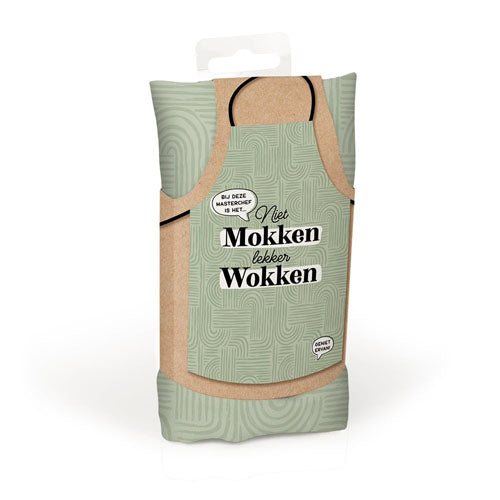 Schort - Mokken/wokken