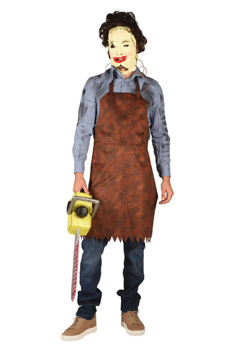 Schort Leatherface bruin