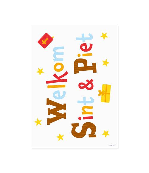 Sinterklaas - Raamstickers