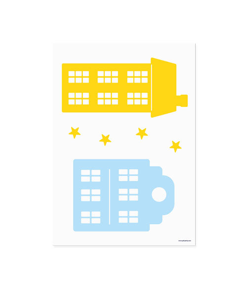 Sinterklaas - Raamstickers