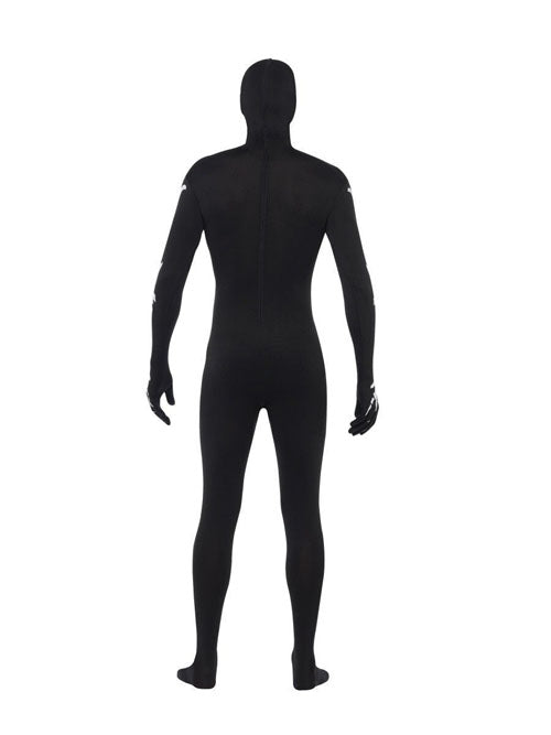 Skeleton second skin kostuum mt. M